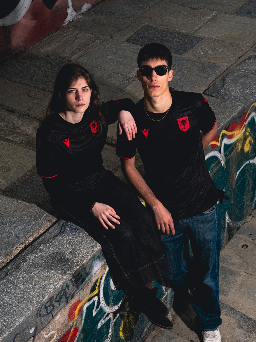 阿尔巴尼亚国家队 2026-27 赛季主客场球衣 © 球衫堂 kitstown