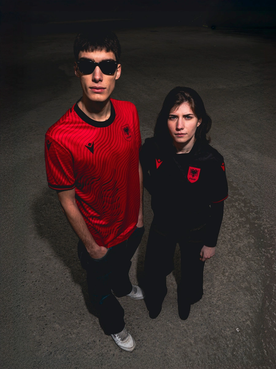 阿尔巴尼亚国家队 2026-27 赛季主客场球衣 © 球衫堂 kitstown