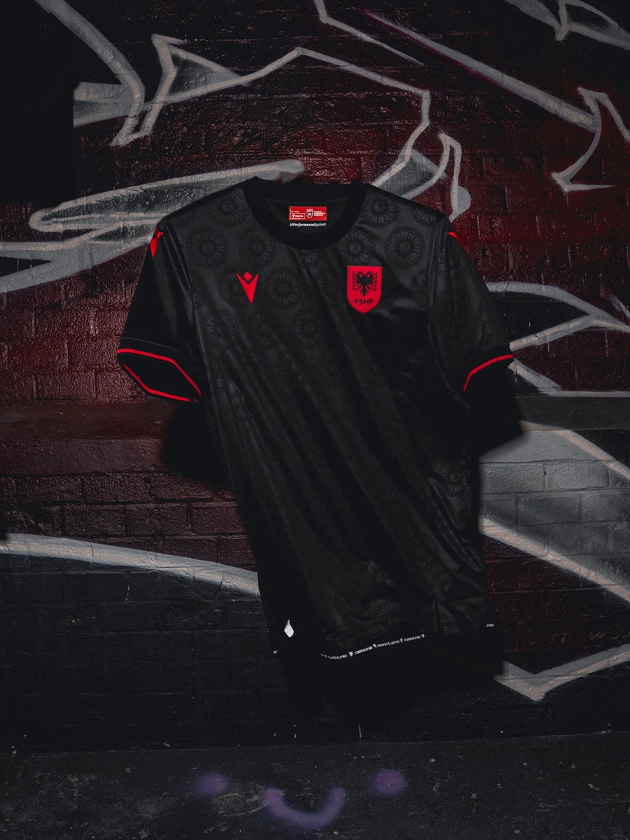 阿尔巴尼亚国家队 2026-27 赛季主客场球衣 © 球衫堂 kitstown