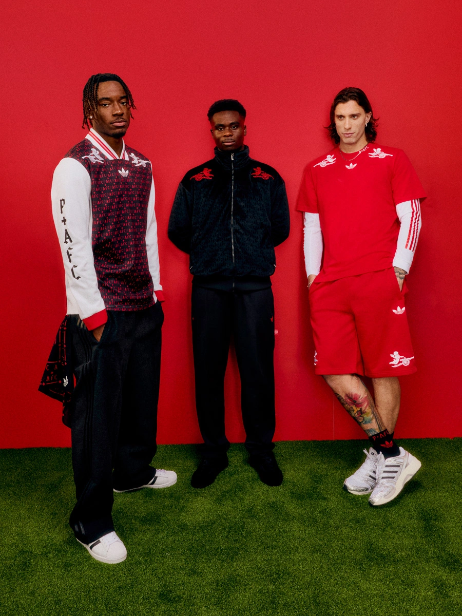 阿迪达斯 × 阿森纳 × Places + Faces 联名系列服饰 © 球衫堂 kitstown