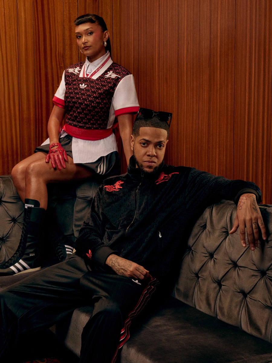 阿迪达斯 × 阿森纳 × Places + Faces 联名系列服饰 © 球衫堂 kitstown