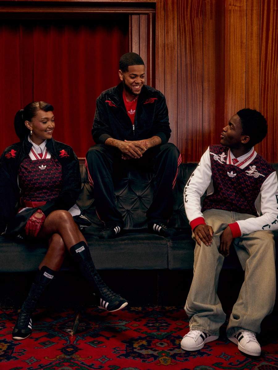 阿迪达斯 × 阿森纳 × Places + Faces 联名系列服饰 © 球衫堂 kitstown