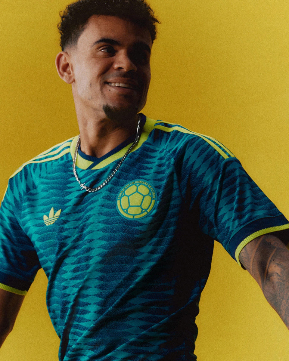 哥伦比亚国家队 2026 世界杯客场球衣 © 球衫堂 kitstown