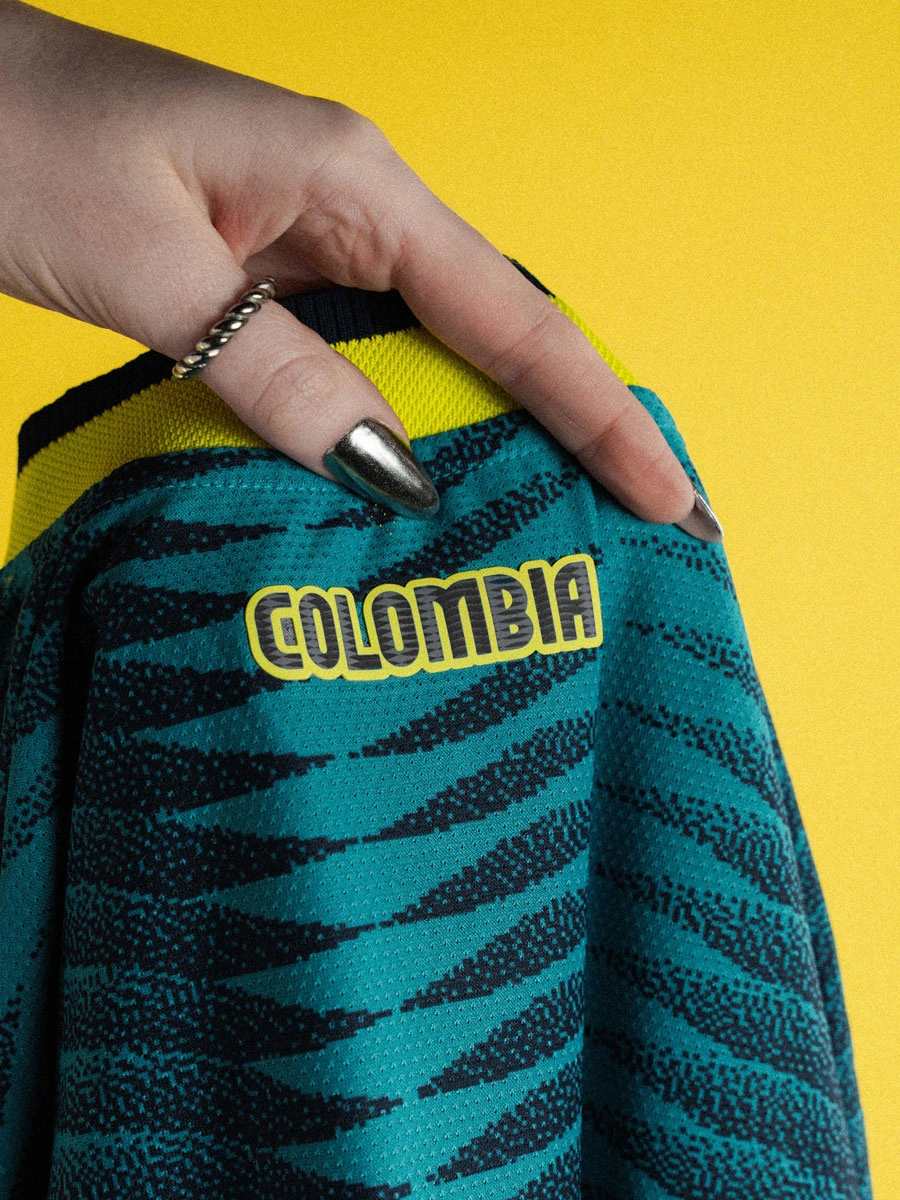 哥伦比亚国家队 2026 世界杯客场球衣 © 球衫堂 kitstown