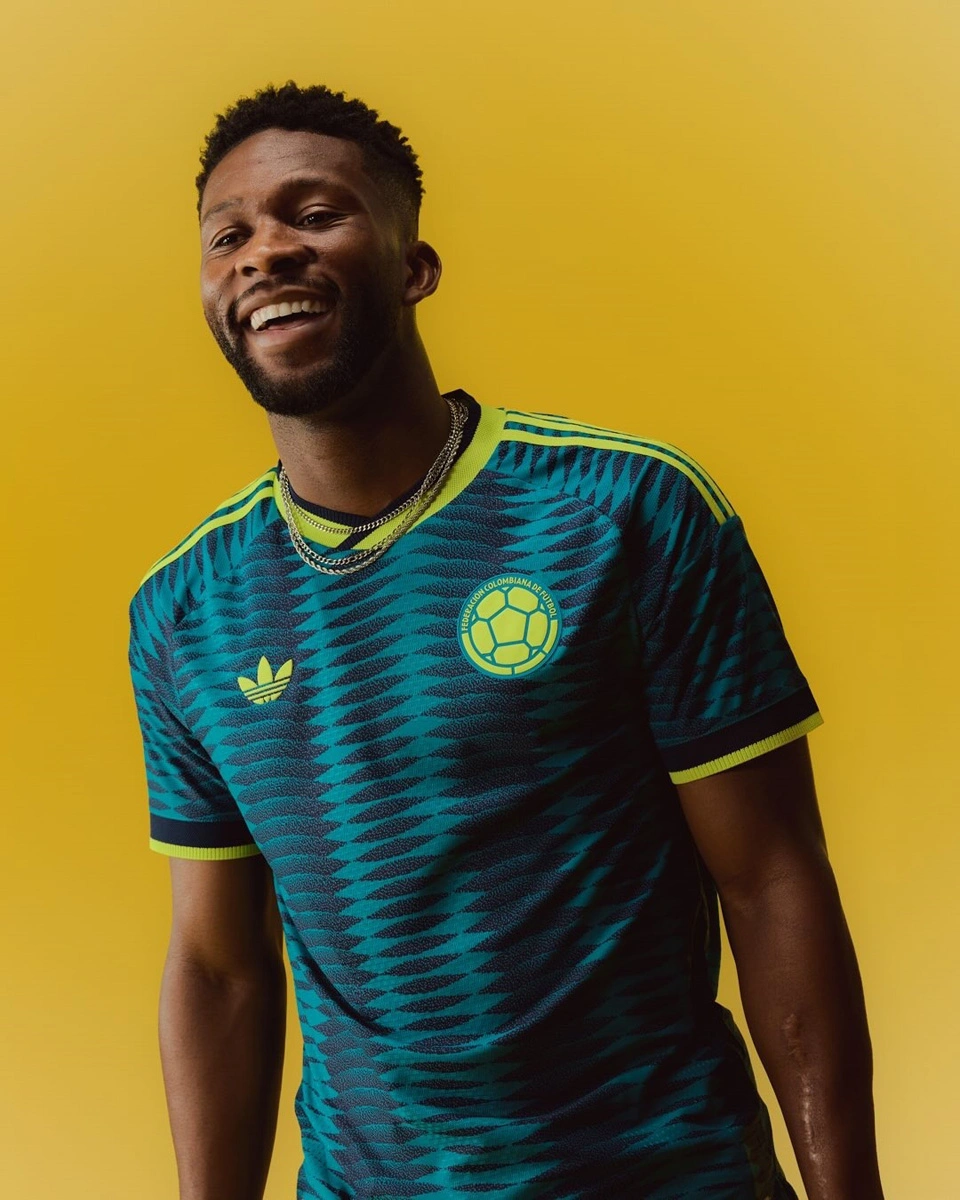 哥伦比亚国家队 2026 世界杯客场球衣 © 球衫堂 kitstown