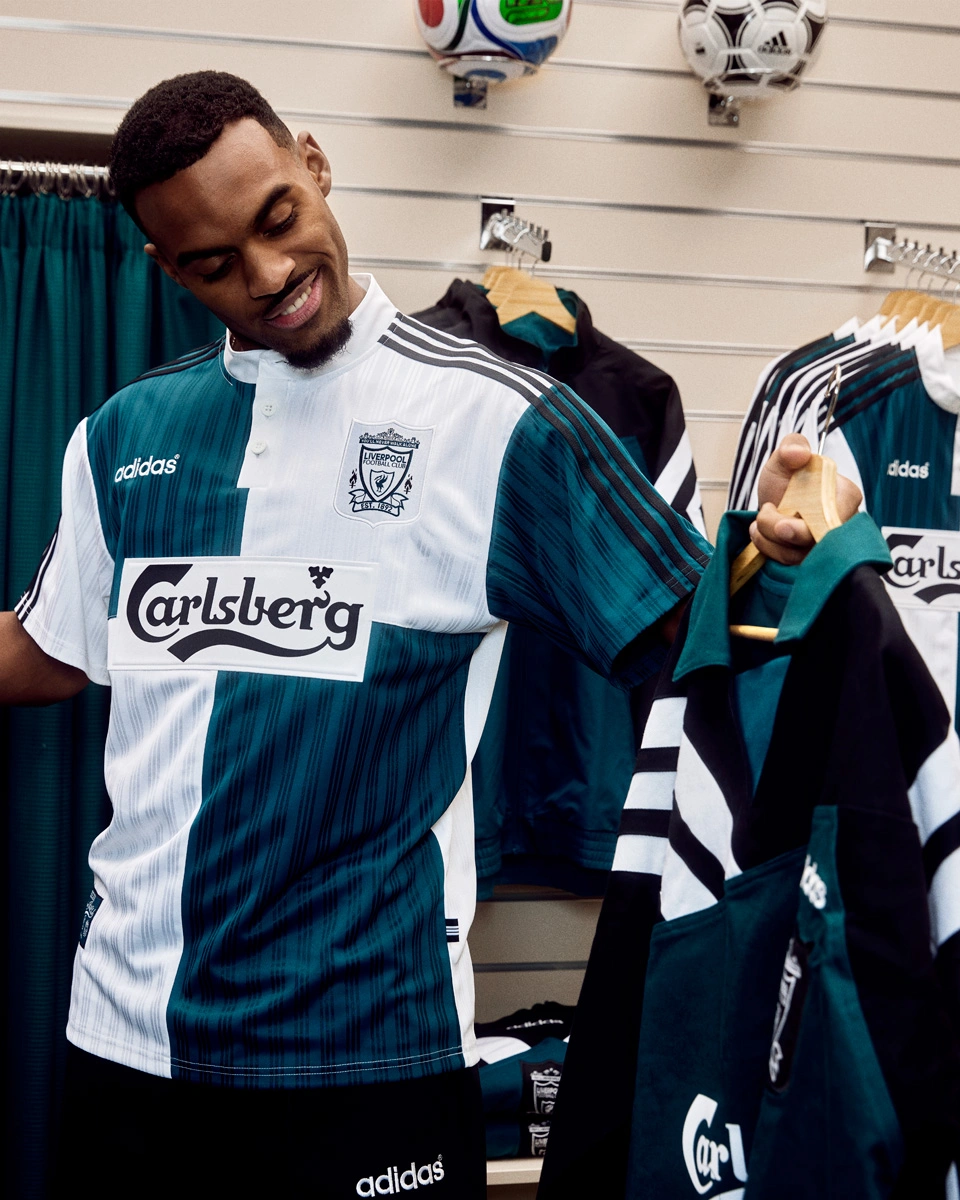 利物浦 1995-96 赛季复刻版客场球衣 © 球衫堂 kitstown