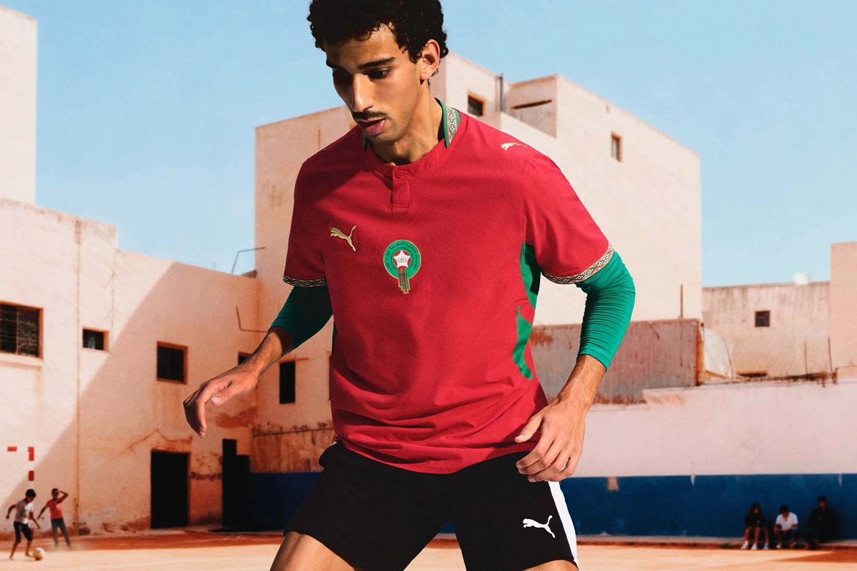摩洛哥国家队 2026 世界杯主客场球衣 © 球衫堂 kitstown