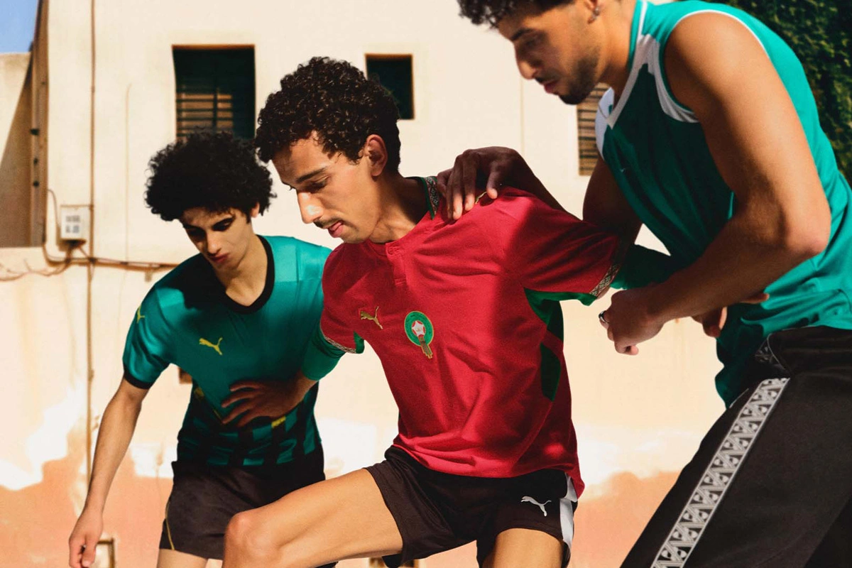 摩洛哥国家队 2026 世界杯主客场球衣 © 球衫堂 kitstown