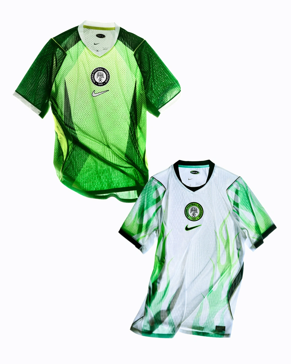 尼日利亚国家队 2026-27 赛季主客场球衣 © 球衫堂 kitstown