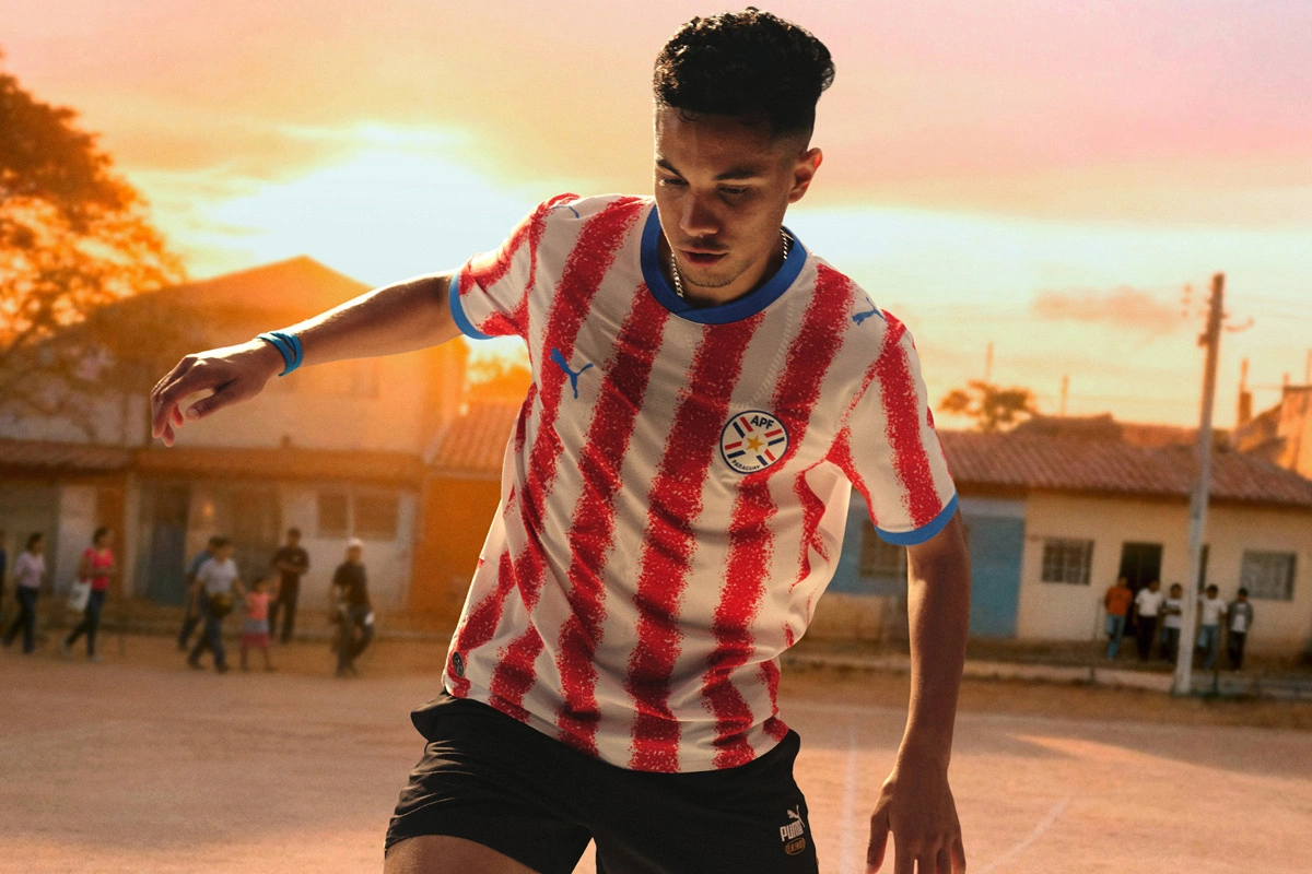 巴拉圭国家队 2026 世界杯主客场球衣 © 球衫堂 kitstown