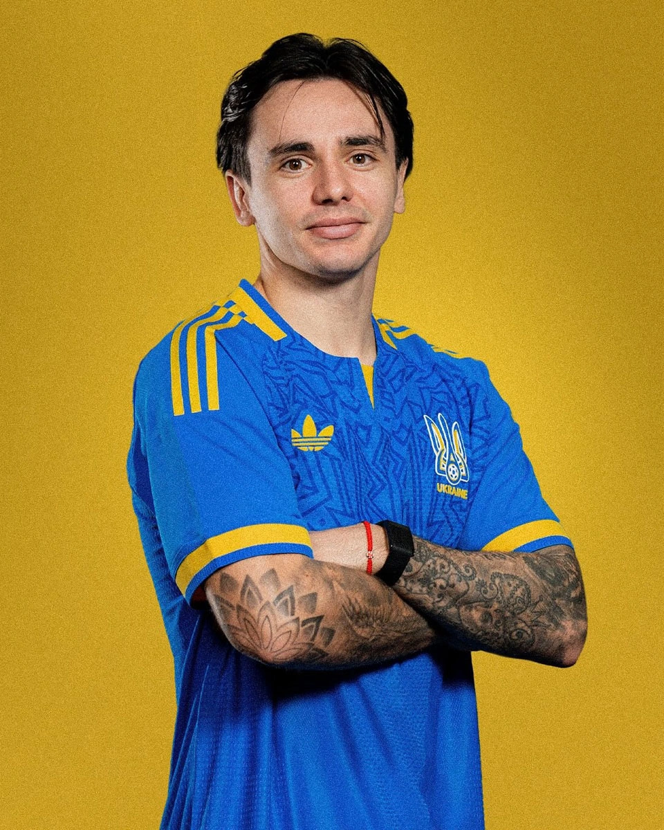 乌克兰国家队 2026-27 赛季客场球衣 © 球衫堂 kitstown
