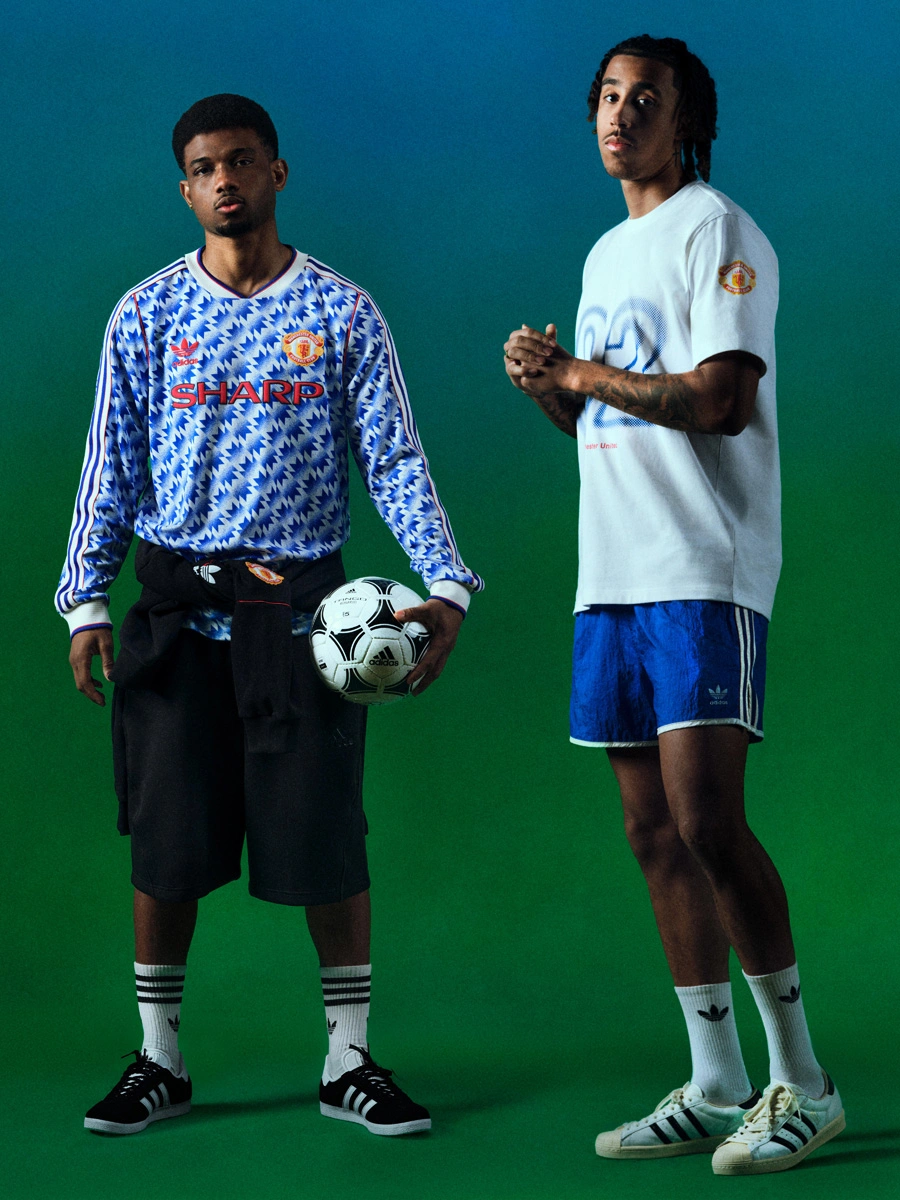 曼彻斯特联 1990-92 赛季复刻版客场球衣 © 球衫堂 kitstown