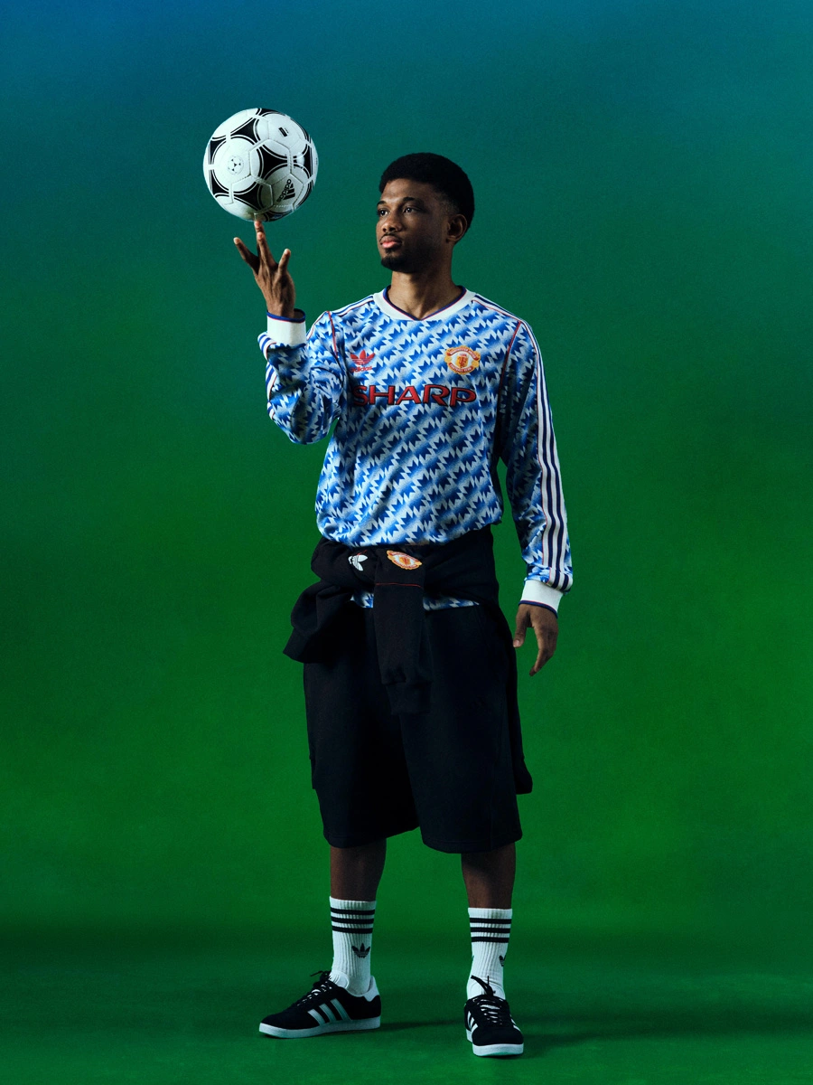 曼彻斯特联 1990-92 赛季复刻版客场球衣 © 球衫堂 kitstown