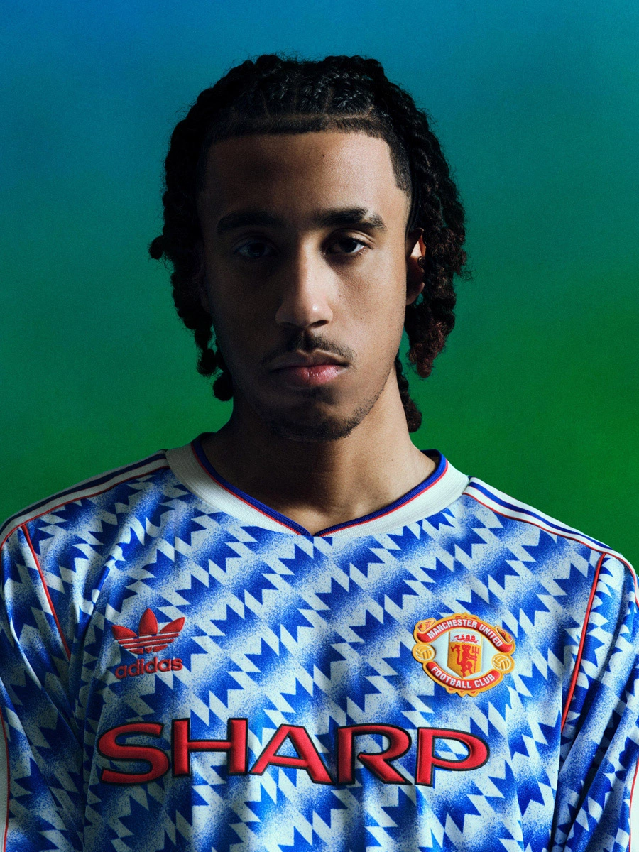 曼彻斯特联 1990-92 赛季复刻版客场球衣 © 球衫堂 kitstown
