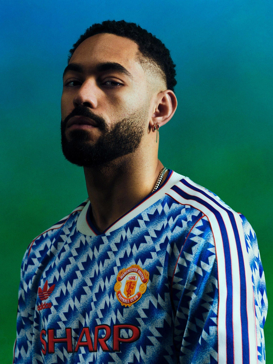 曼彻斯特联 1990-92 赛季复刻版客场球衣 © 球衫堂 kitstown