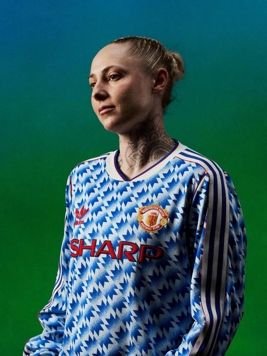 曼彻斯特联 1990-92 赛季复刻版客场球衣 © 球衫堂 kitstown