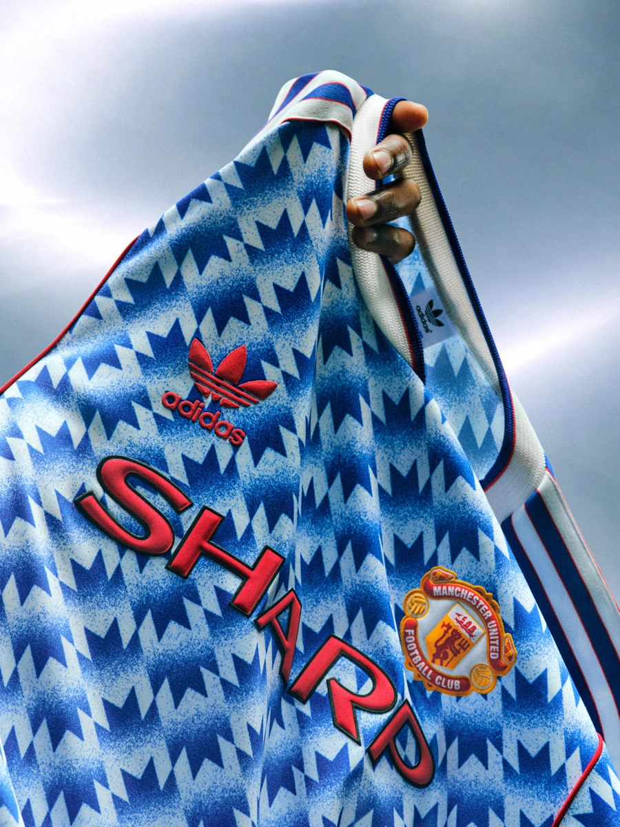 曼彻斯特联 1990-92 赛季复刻版客场球衣 © 球衫堂 kitstown