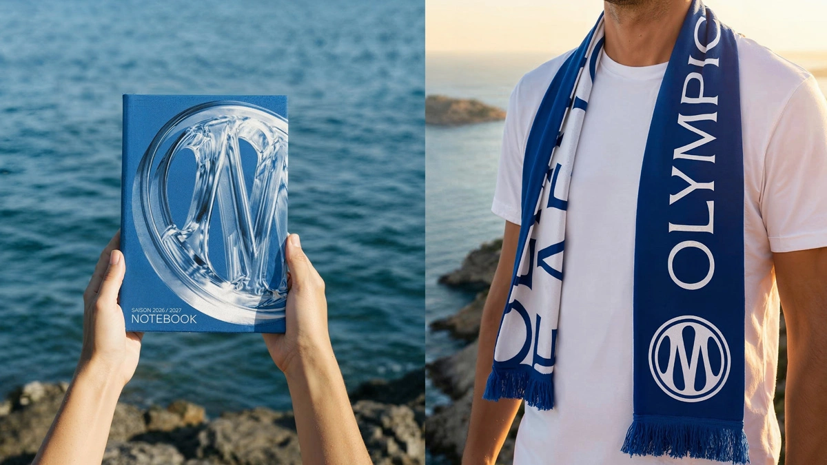 马赛推出全新品牌形象 © 球衫堂 kitstown