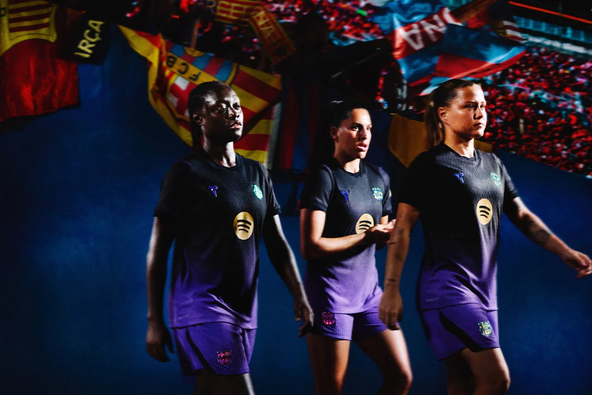 Nike × Kobe × 巴塞罗那 2026-27 赛季客场球衣 © 球衫堂 kitstown